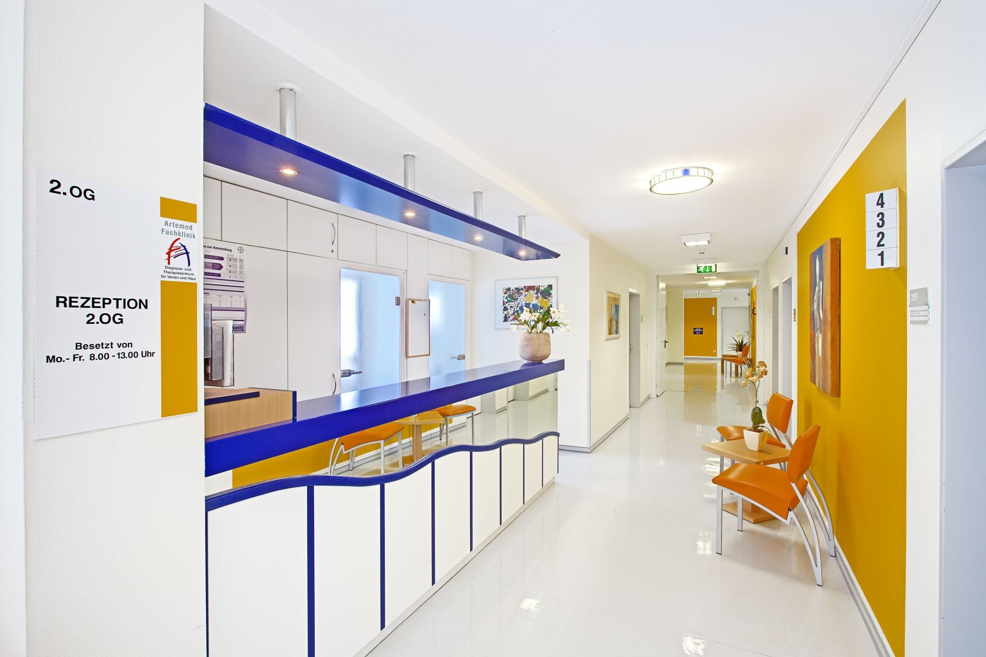 Station der Artemed Fachklinik Bad Oeynhausen